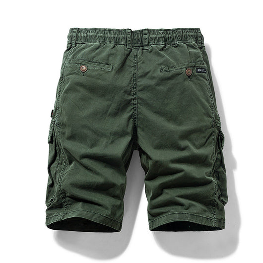 Shorts de Verano para Hombre con Cierre y Múltiples Bolsillos - Image 5