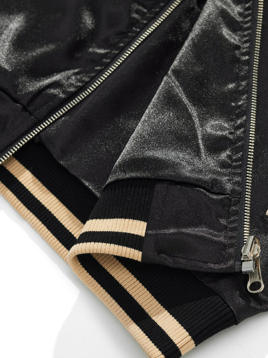 Chaqueta Suelta Estilo Chino con Bordados en Poliéster para Hombre - Image 12
