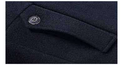 Abrigo de Lana Acolchado para Hombre - Otoño e Invierno - Image 10