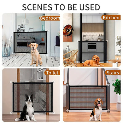 Valla Plegable de Seguridad para Mascotas - Red de Aislamiento sin Instalación - Image 3