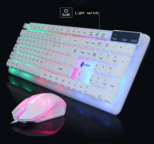 Combo Teclado y Ratón Alámbrico Profesional - Image 13