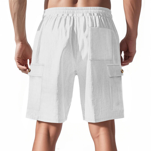 Shorts de Pana para Hombre con Múltiples Bolsillos - Image 35
