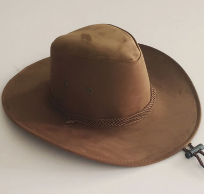 Sombrero Vaquero Estilo Occidental con Textura Velvet - Gorro Cowboy Clásico - Image 5