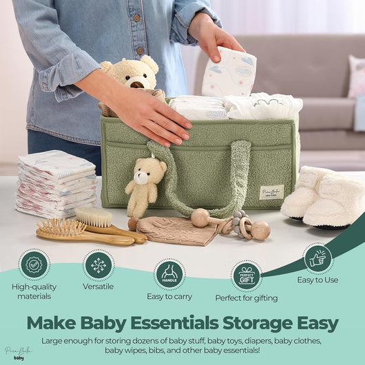 Organizador de Pañales y Accesorios para Cambio de Bebé - Image 5