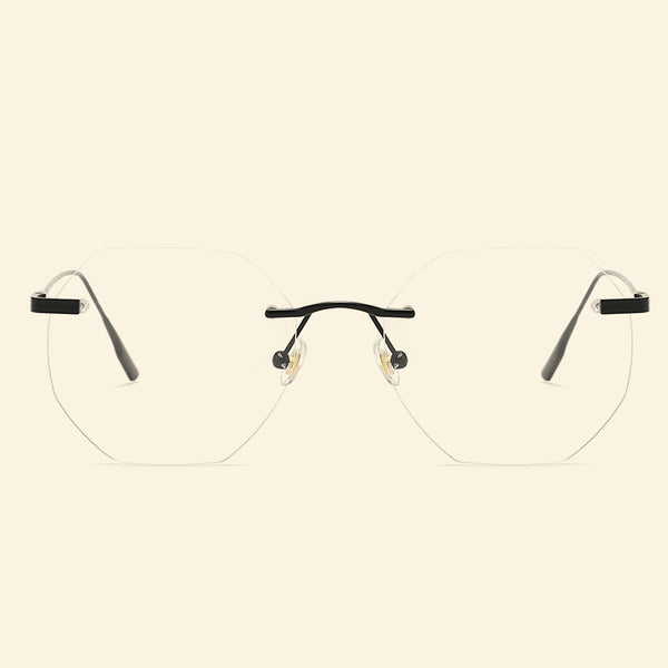 Gafas Sin Marco Doradas - Diseño Elegante para Hombre - Image 15