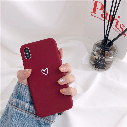 Funda iPhone Compatible con Apple Diseño Minimalista Amor - Image 16
