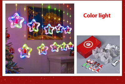 Cadena de Luces Navideñas para Cortinas - Image 35