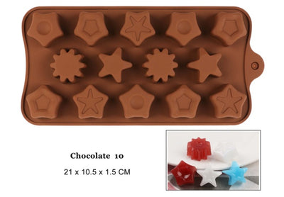 Molde de Silicona para Chocolate 29 Formas - Herramientas Antiadherentes para Repostería - Image 14