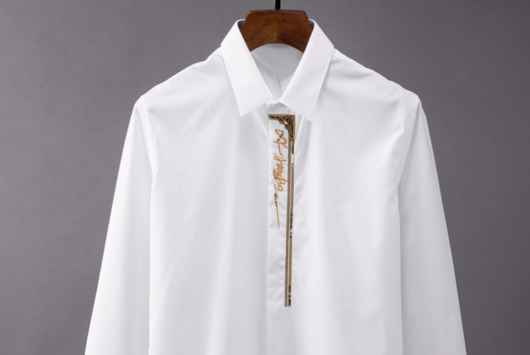 Camisa Slim Fit de Manga Larga para Hombre - Image 9
