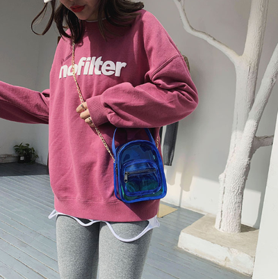 Bolso de Hombro Familiar Estilo Casual Gelatina - Image 7