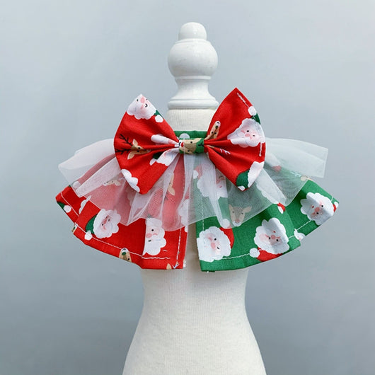 Collar Navideño para Perros y Gatos - Pañuelo Rojo Talla Mediana y Grande - Image 7