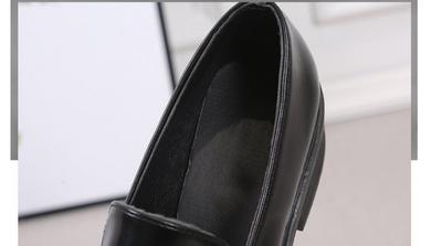 Zapatos Casuales de Tacón Grueso y Punta Afilada para Mujer - Image 9