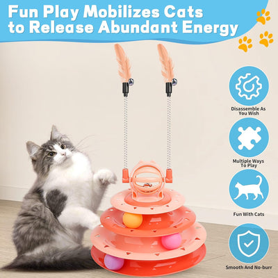Juguetes Interactivos para Gatos - Set Completo de Entretenimiento Felino - Image 12