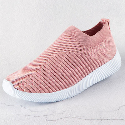 Zapatos Deportivos Tejidos para Mujer con Tela Elástica Transpirable - Image 11
