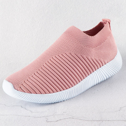 Zapatos Deportivos Tejidos para Mujer con Tela Elástica Transpirable - Image 11