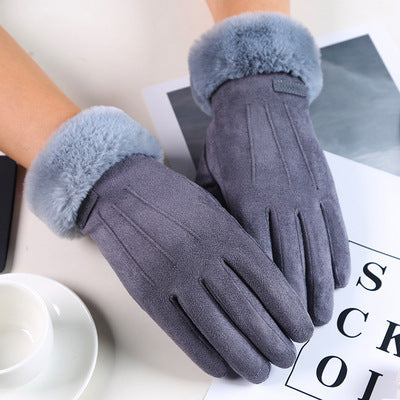 Guantes de Invierno para Conducir con Pelaje - Pantalla Táctil, Impermeables y Cálidos - Image 6