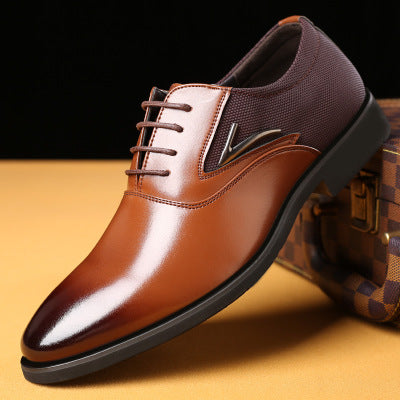 Zapatos de Vestir para Hombre Talla Grande Estilo Británico - Image 4