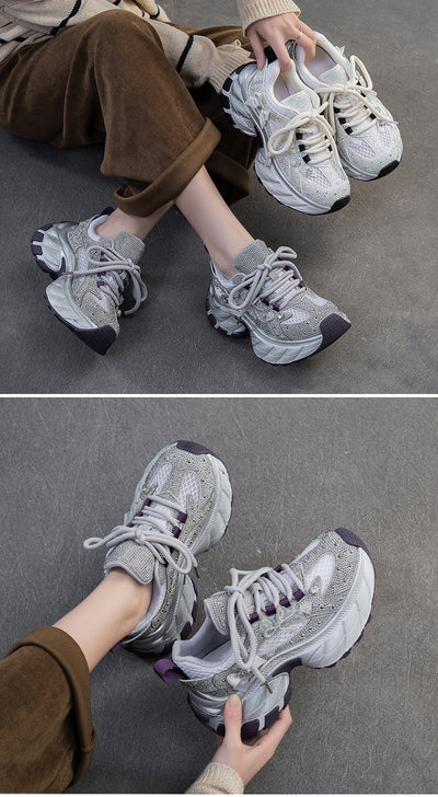 Zapatilla Deportiva Elevadora con Cámara de Aire y Plataforma Gruesa - Image 9