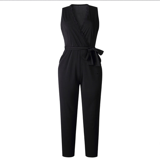 Mono Elegante para Mujer con Encaje y Bolsillos Funcionales - Image 3