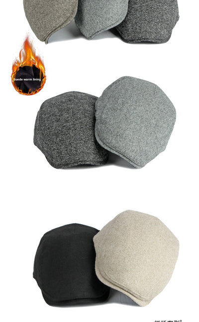 Boina Gruesa Cálida para Hombre - Versátil y Combinable - Image 11