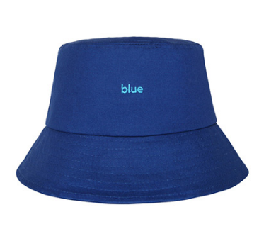 Gorra de Pescador Ajustable - Diseño Bicolor Negro y Azul - Image 3