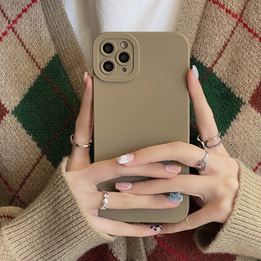 Funda Protectora de Silicona Suave con Filtro de Luz Azul para Teléfono - Image 8
