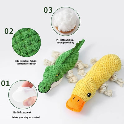 Juguete de Peluche 'Celular' con Sonido para Morder y Limpiar Dientes - Image 2