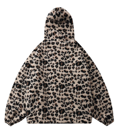 Abrigo de Algodón Estampado Leopardo Tide para Hombre - Image 3