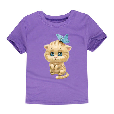 Playera Infantil con Estampado de Animales por Transferencia de Calor - Image 3