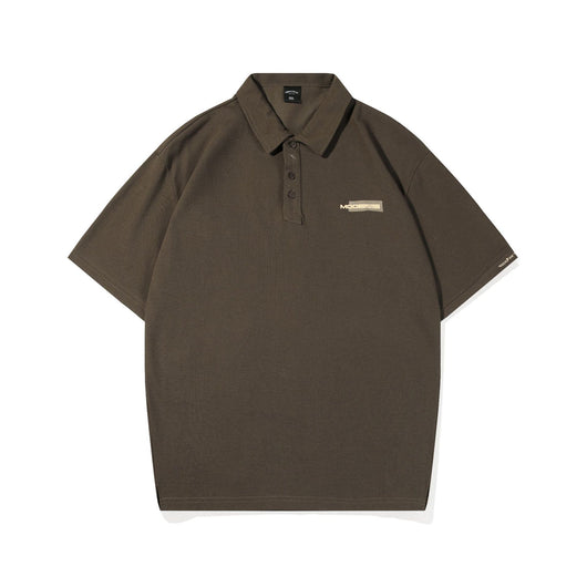 Polo Retro con Textura Bordada para Hombre - Image 6