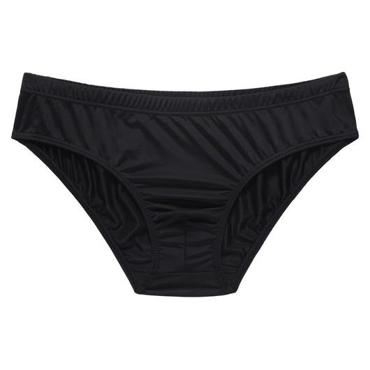 Calzoncillos Transparentes de Seda de Hielo Transpirables Cintura Baja para Hombre - Image 4