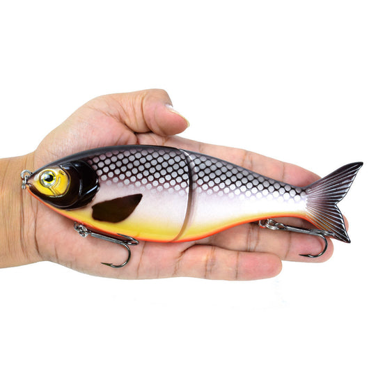 Señuelo Articulado de Metal con Conexión S - Hundible Multi-sección para Pesca - Image 4