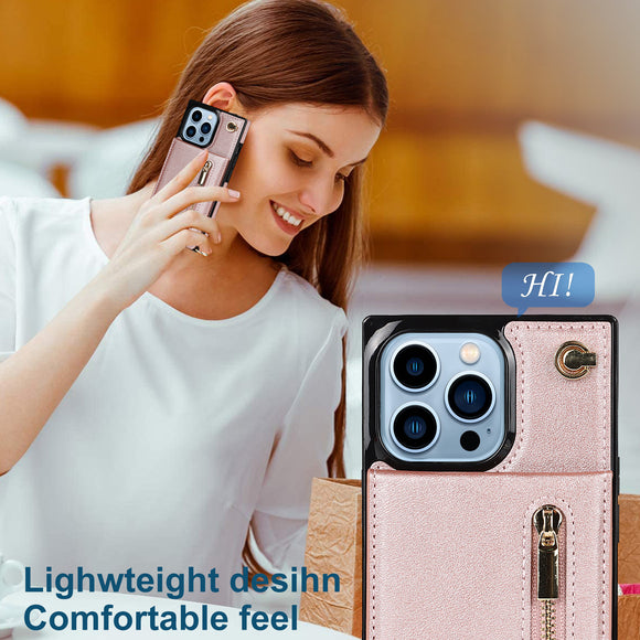 Funda Crossbody para Teléfono con Correa de Cuerda