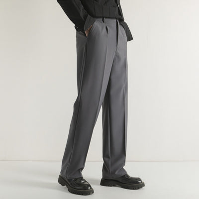 Pantalón de Traje Recto Casual Holgado para Hombre - Image 19