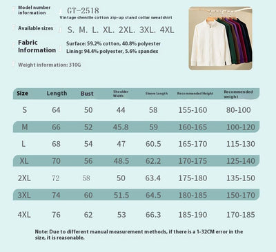 Purple full-zip jacket with a stand-up collar, raglan sleeves, and front pockets, displayed on a hanger. - Image 13