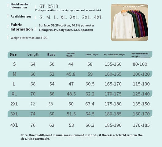 Purple full-zip jacket with a stand-up collar, raglan sleeves, and front pockets, displayed on a hanger. - Image 13