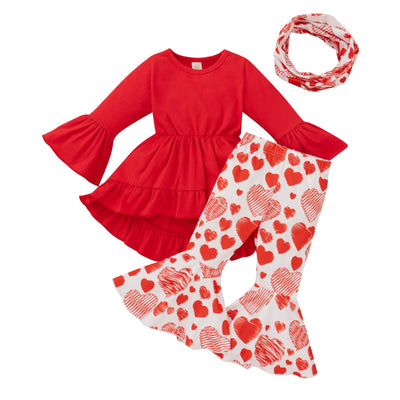 Conjunto de 3 Piezas: Short, Blusa y Accesorios para Niñas - Image 19