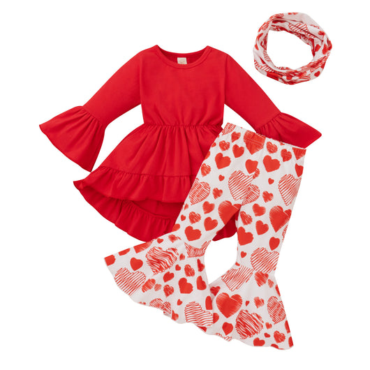 Conjunto de 3 Piezas: Short, Blusa y Accesorios para Niñas - Image 19