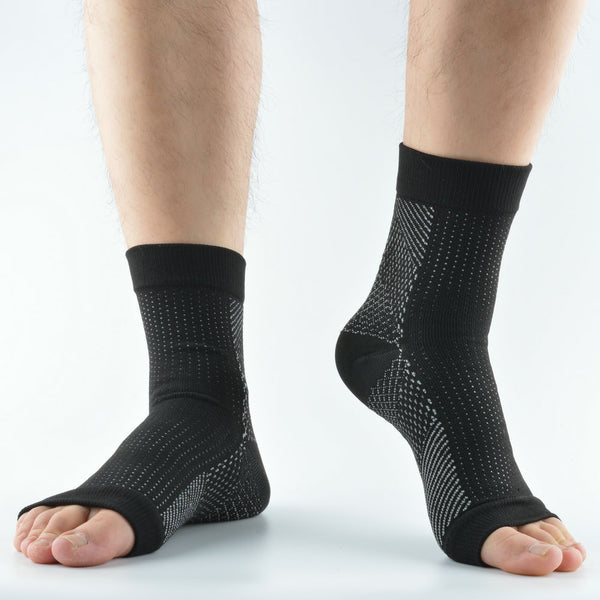 Calcetín Elástico de Compresión para Fascitis Plantar y Esguinces