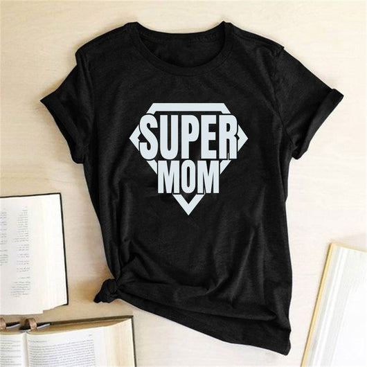 Camiseta Estampada Día de la Madre - Diseño Super Mamá Casual - Image 6