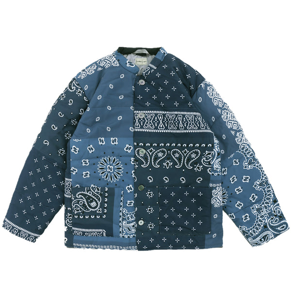 Chaqueta de Algodón con Costura de Flor de Marañón - Abrigo Cálido Unisex
