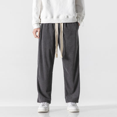 Pantalones de Pana para Hombre con Cordón Trenzado - Image 17