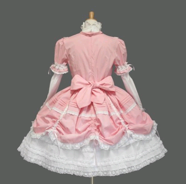 Vestido Gótico Retro de Encaje con Mangas Abullonadas - Disfraz Cosplay - Image 3