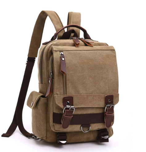 Mochila de Viaje Canvas Resistente para Aventuras al Aire Libre - Image 6