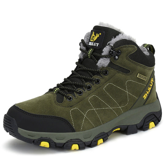 Botas de Montaña Altas de Algodón para Aventureros
