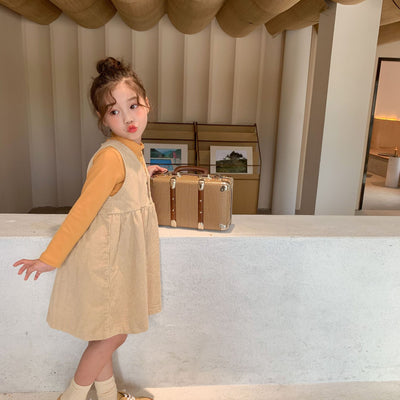 Vestido de Pana para Niñas - Diseño Fresco y Versátil - Image 4