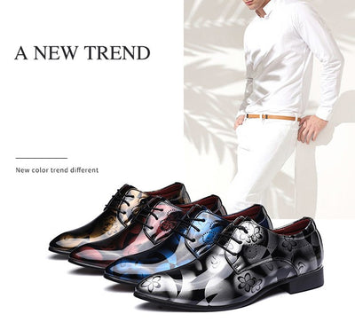 Zapatos de Vestir de Piel con Punta Fina para Hombre - Image 7