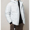 Parka Impermeable Ligera con Capucha para Hombre - Abrigo Térmico Invierno
