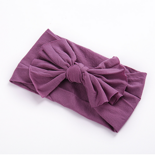 Diadema de Moño Tejida a Mano - Banda Ancha de Nylon para Cabello - Image 6