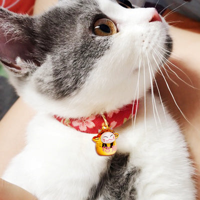 Collar para Gato y Perro Pequeño con Campana Japonesa - Image 2
